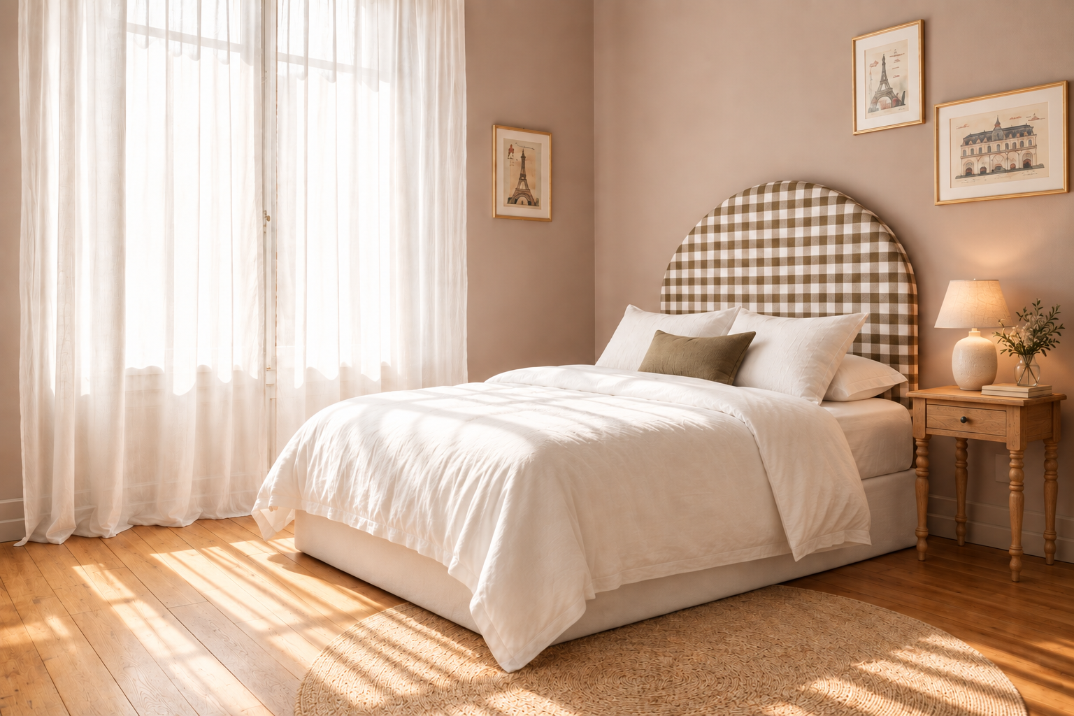 Vichy — murs vieux rose